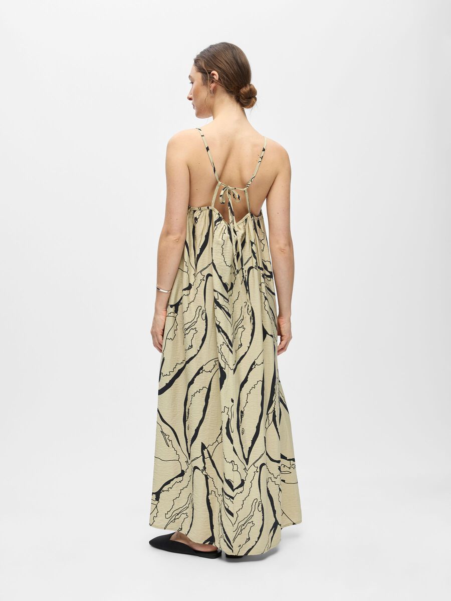 Product carousel image - SLEEVELESS MAXI DRESS, Eucalyptus | 2