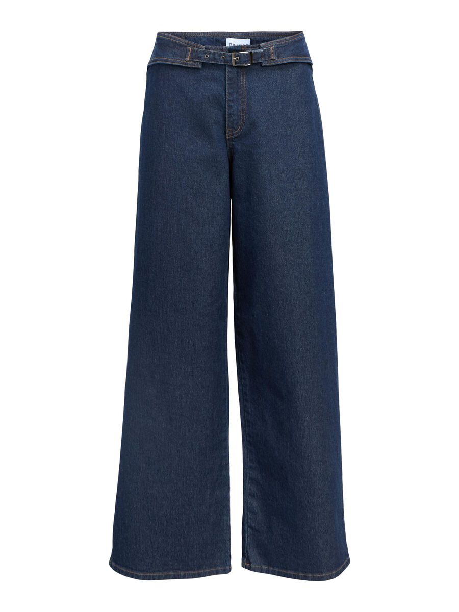 Product carousel image - WIDE FIT JEANS, Dark Blue Denim | 1