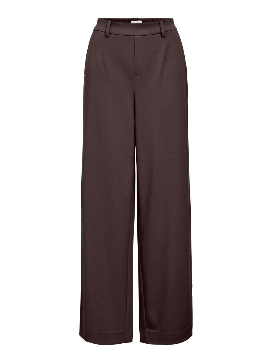 OBJECT OBJLISA TROUSERS, Seal Brown, highres - 23037921_SealBrown_001.jpg