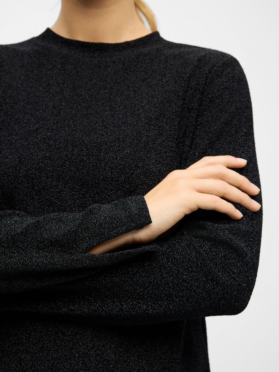 Carousel image - TOP DE MANGA LARGA, Black | 5