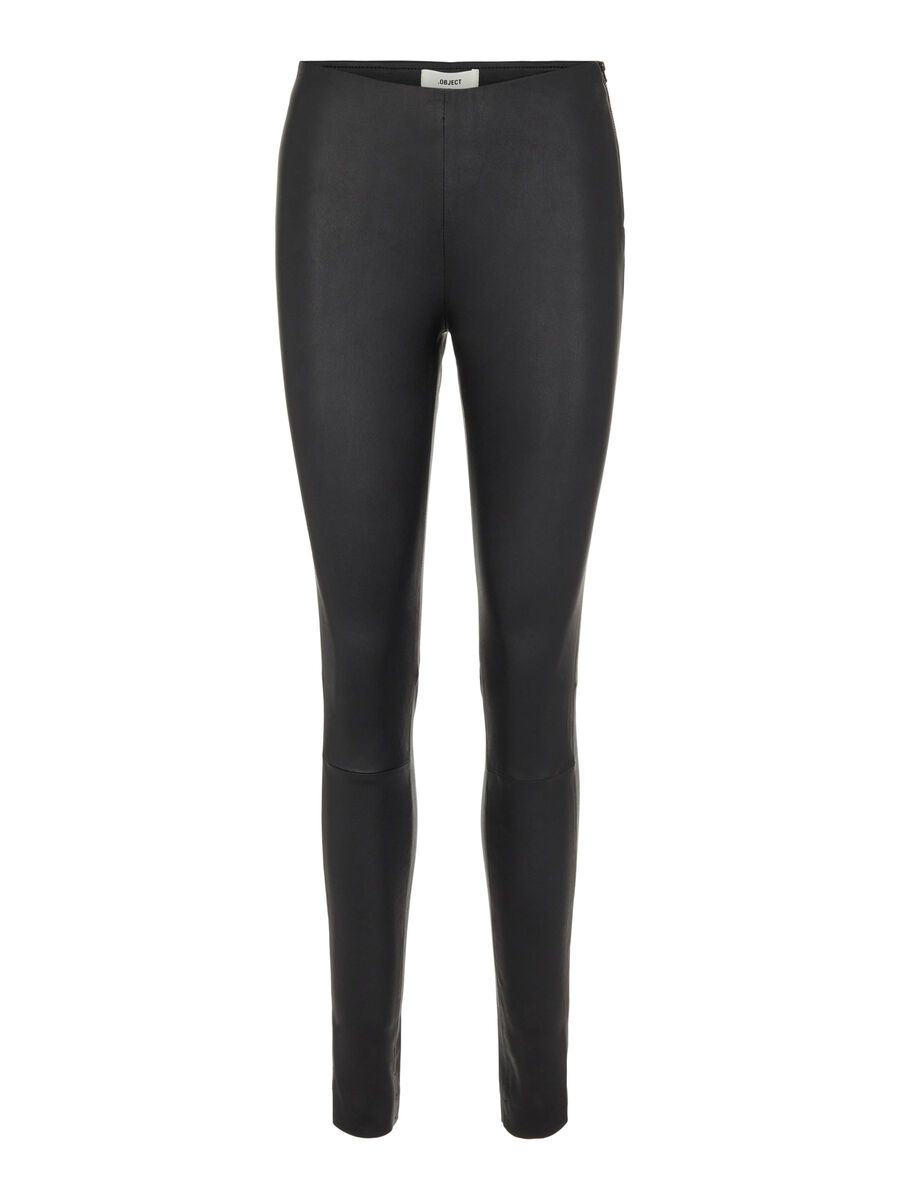 Object Collectors Item LEREN LEGGING, Black, highres - 23033723_Black_001.jpg