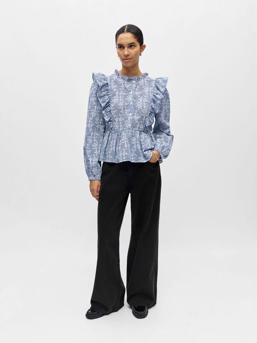 Carousel image - R&Uuml;SCHEN BLUSE, Dark Denim | 4