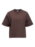 Product image thumbnail - LOOSE FIT T-SHIRT, Seal Brown | 1
