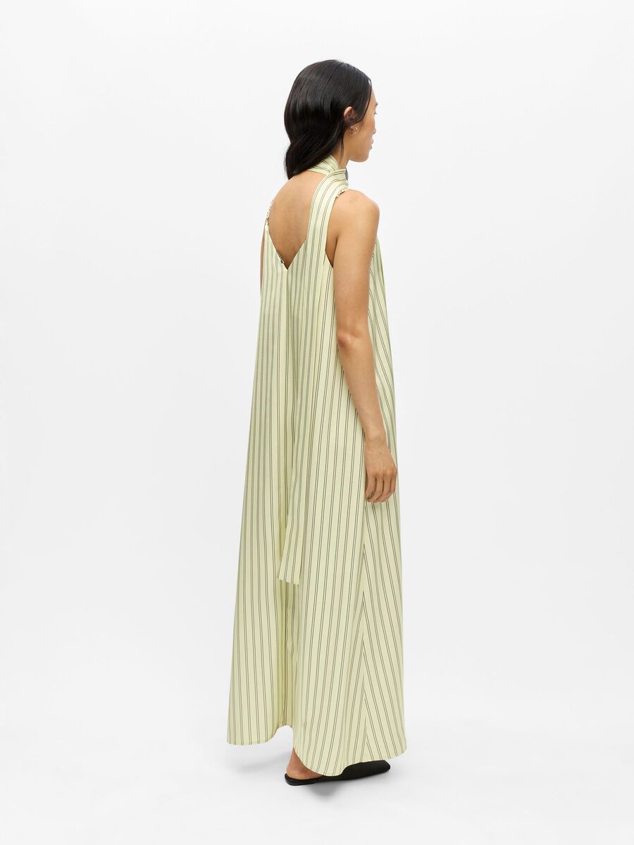 Product carousel image - SCARF DETAIL MAXI DRESS, Tender Yellow | 2