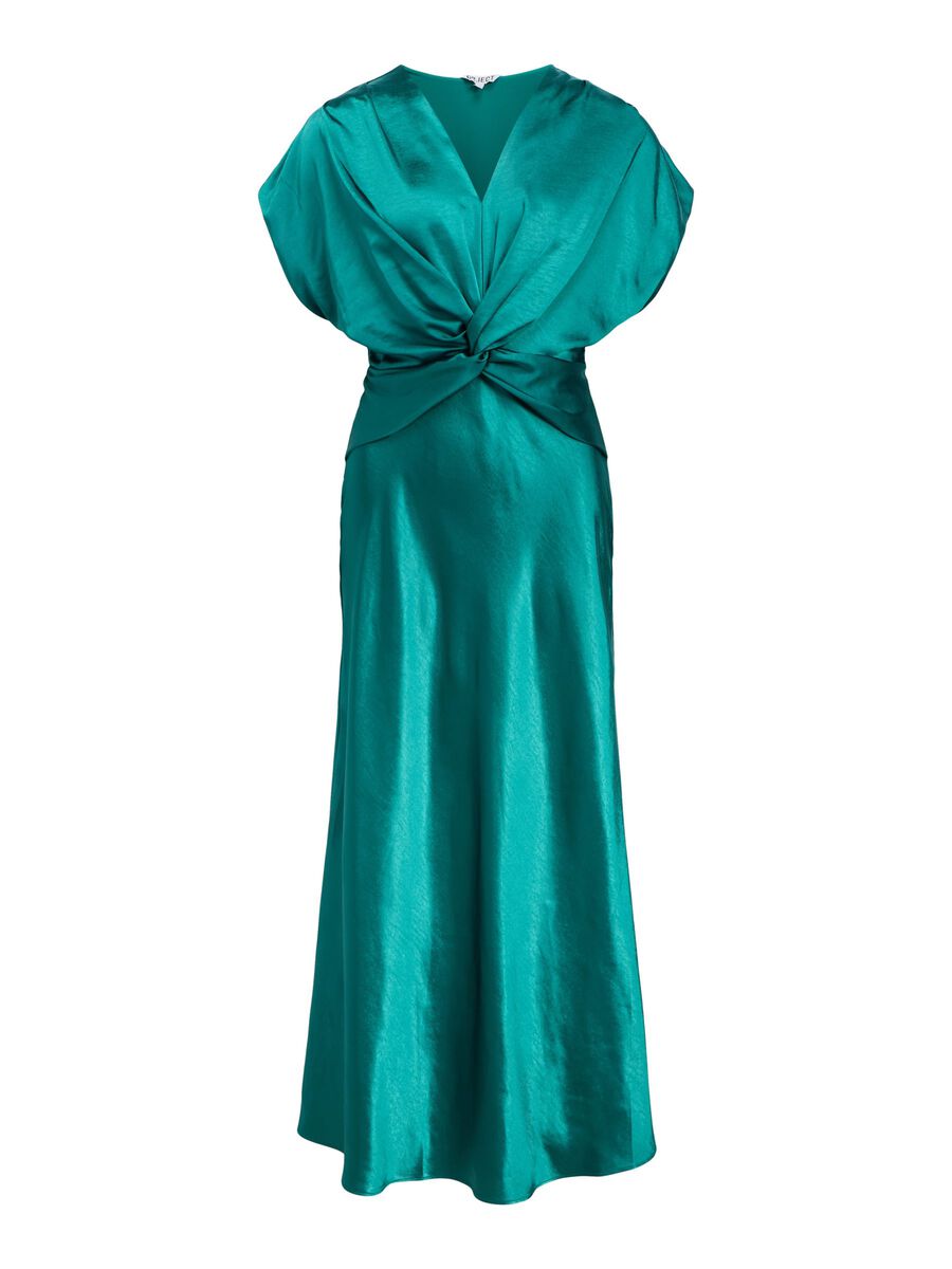 Carousel image - SATIN MAXI DRESS, Botanical Garden | 1