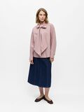 Product image thumbnail - BOW CHECKED SHIRT, Ash Rose | 4