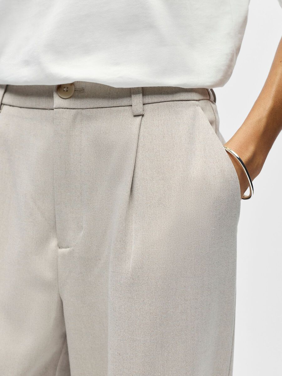 Carousel image - WIDE LEG CHINOS, Twill | 5
