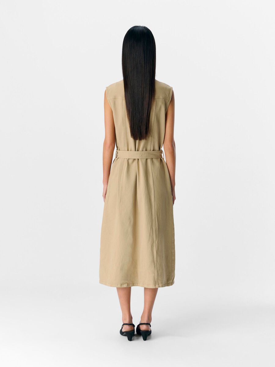 OBJECT EN DENIM ROBE MI-LONGUE, Twill, highres - 23045779_Twill_004.jpg