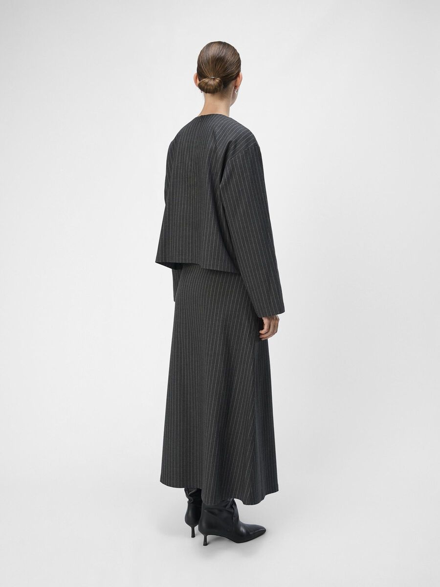 OBJECT PINSTRIPED TOP, Dark Grey Melange, highres - 23045398_DarkGreyMelange_1152567_004.jpg