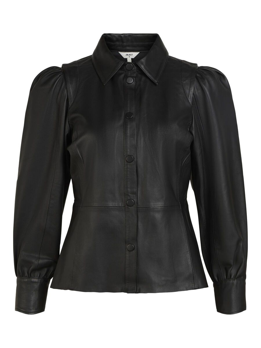 OBJECT CUIR CHEMISE, Black, highres - 23037888_Black_001.jpg