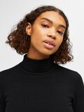 Object Collectors Item HIGH NECK KNITTED PULLOVER, Black, highres - 23033228_Black_006.jpg