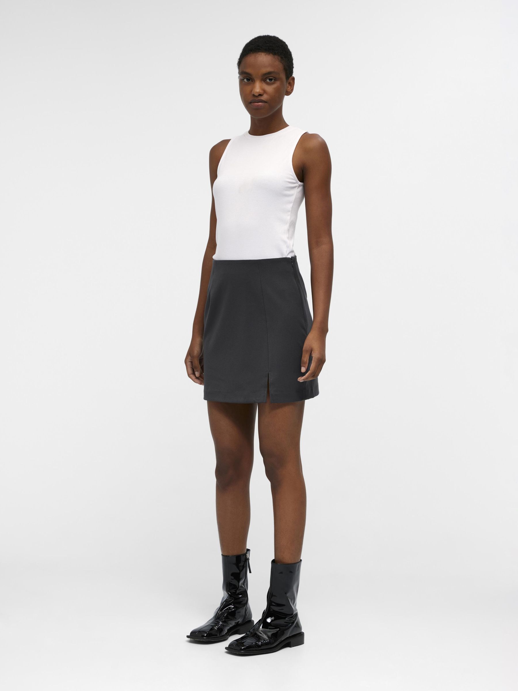 Grey a line mini new arrivals skirt