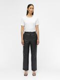 Object Collectors Item RACCOURCI PANTALON EN CUIR, Black, highres - 23039578_Black_005.jpg