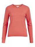 Object Collectors Item OBJTHESS KNITTED PULLOVER, Georgia Peach, highres - 23034469_GeorgiaPeach_816478_001.jpg