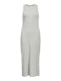OBJECT GERIPPTES MAXIKLEID, Light Grey Melange, highres - 23040621_LightGreyMelange_001.jpg