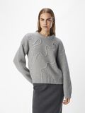 OBJECT TEXTURIERTER STRICKPULLOVER, Medium Grey Melange, highres - 23046873_MediumGreyMelange_003.jpg