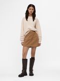 Object Collectors Item TWILL MINI SKIRT, Tobacco Brown, highres - 23043666_TobaccoBrown_005.jpg