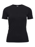 OBJECT RIBBET T-SKJORTE, Black, highres - 23043499_Black_001.jpg