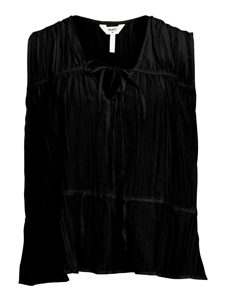 OBJECT SLEEVELESS TOP, Black, highres - 23046849_Black_001.jpg