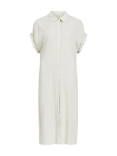 beige midi shirt dress Women Tunic Dress Medieval Long Dress With Long Sleeves Renaissance Em –  DAZCOS