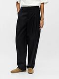 Product image thumbnail - PLEATED TROUSERS, Black | 2