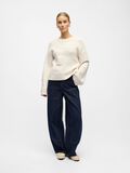 Product image thumbnail - KNITTED JUMPER, White Sand | 4