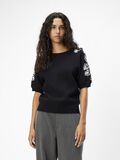 OBJECT BRODYRPRYDD STICKAD TOPP, Black, highres - 23044936_Black_1131847_003.jpg