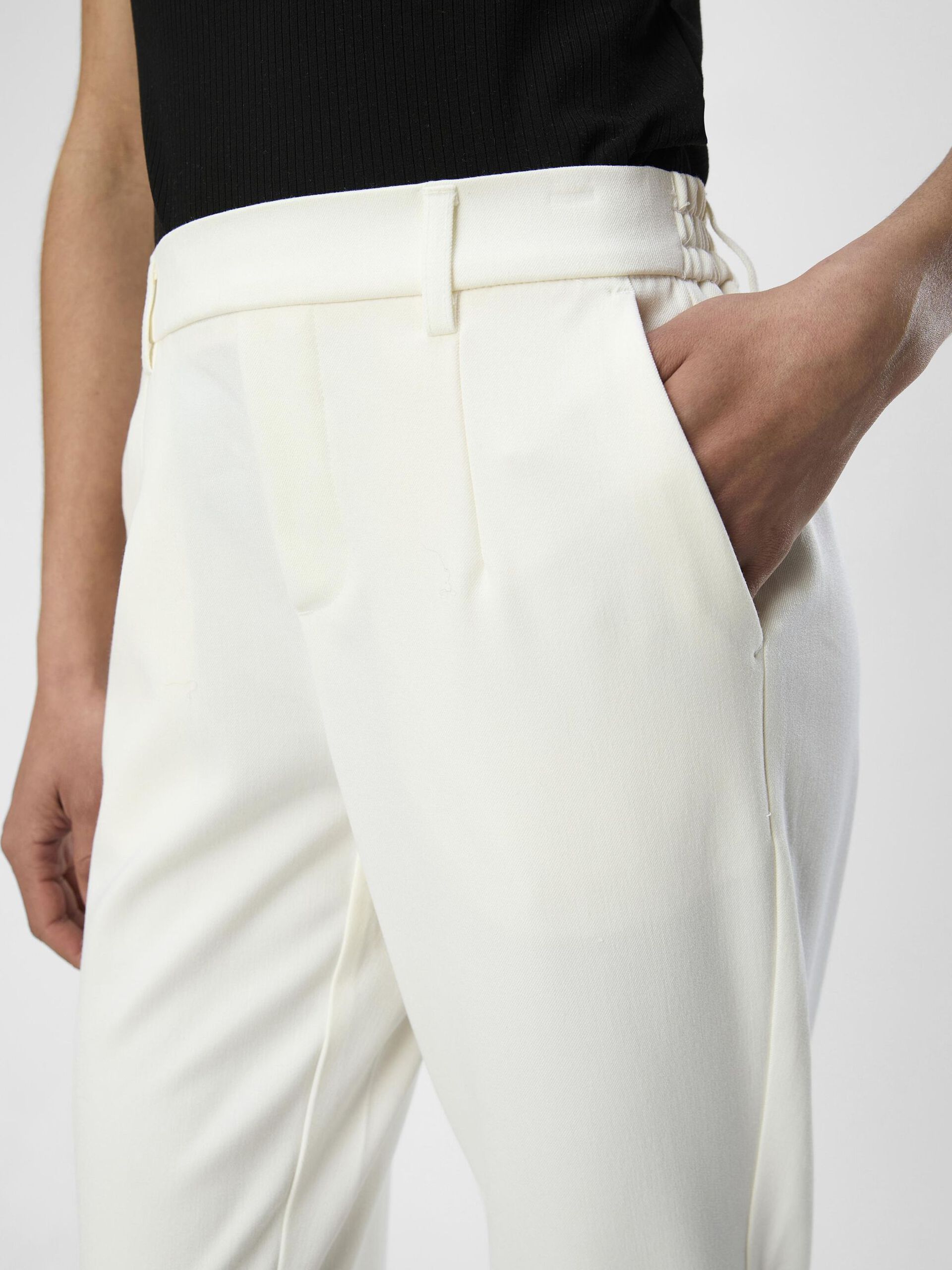 Carousel image - OBJLISA TROUSERS, Cloud Dancer | 6