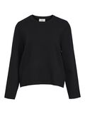 Object Collectors Item MANCHES LONGUES PULL EN MAILLE, Black, highres - 23043511_Black_001.jpg