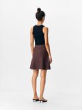OBJECT KNITTED MINI SKIRT, Seal Brown, highres - 23045393_SealBrown_004.jpg
