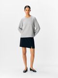 OBJECT KLASSIEKE SWEATSHIRT, Light Grey Melange, highres - 23047204_LightGreyMelange_005.jpg