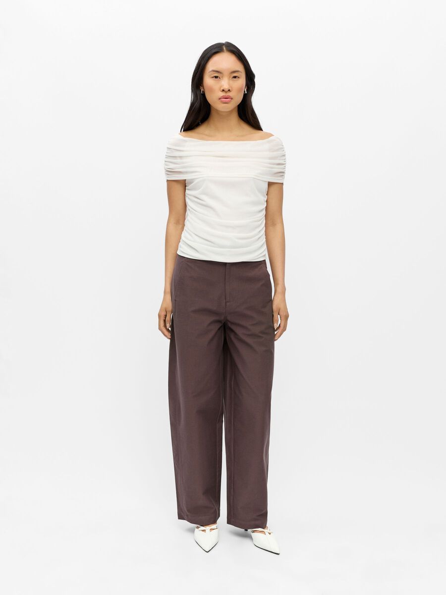Carousel image - TOP OFF-SHOULDER, Cloud Dancer | 4