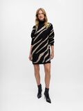 Product image thumbnail - OBJRAY KNITTED DRESS, Black | 4