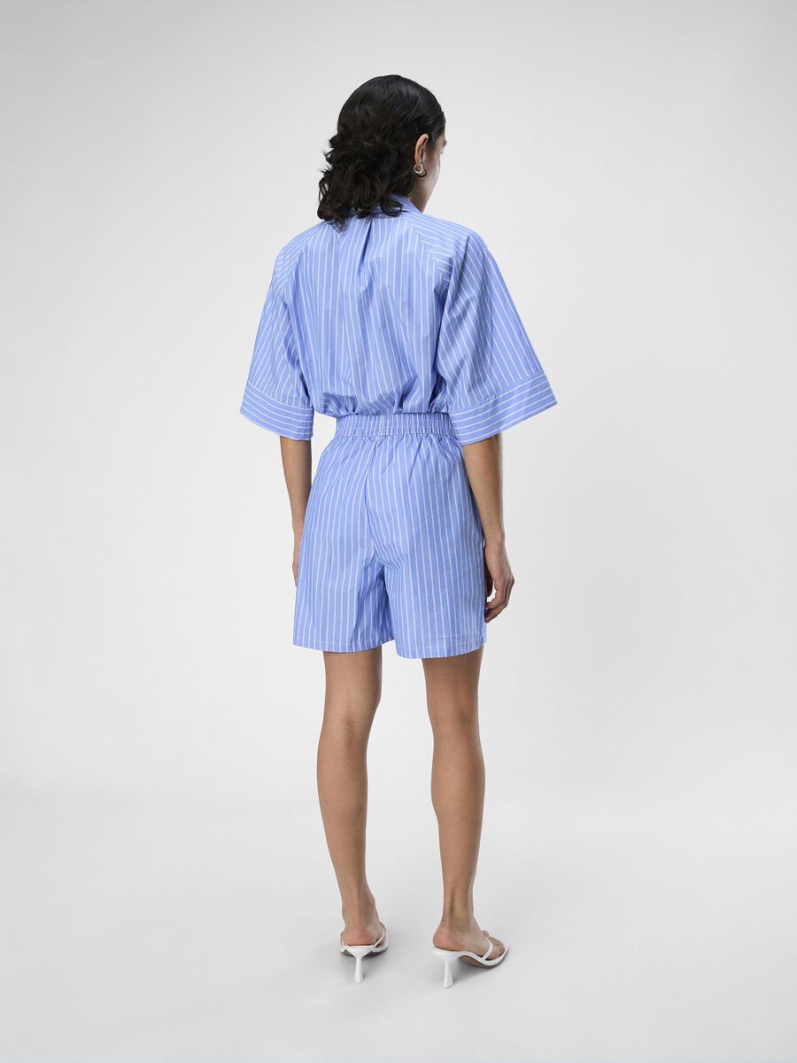 Product carousel image - COTTON SHORTS, Brunnera Blue | 2