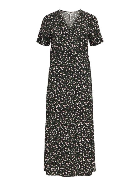 Object Collectors Item FLEURI ROBE CACHE-CŒUR, Black, highres - 23039103_Black_1022300_001.jpg