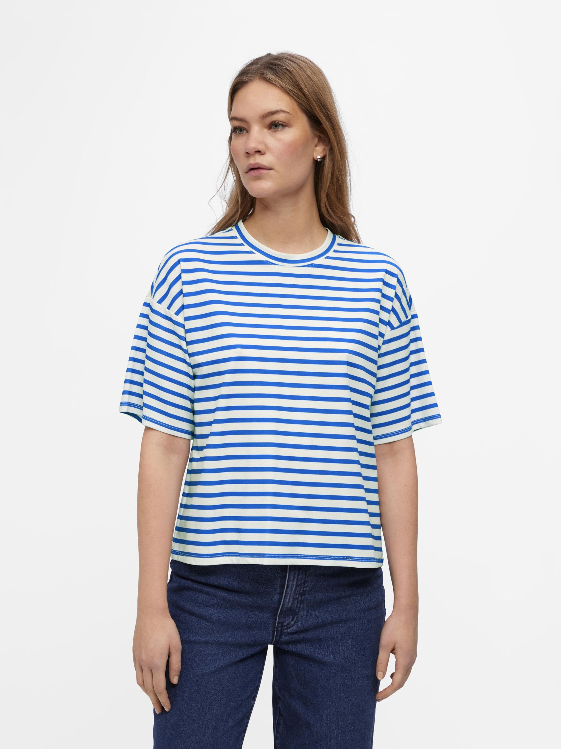 Fel blauw sales shirt dames
