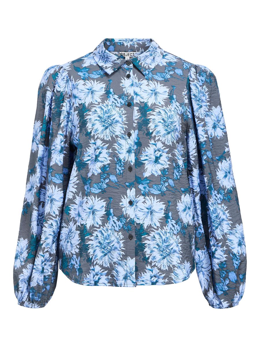 Product carousel image - PRINTED SHIRT, Black | 1