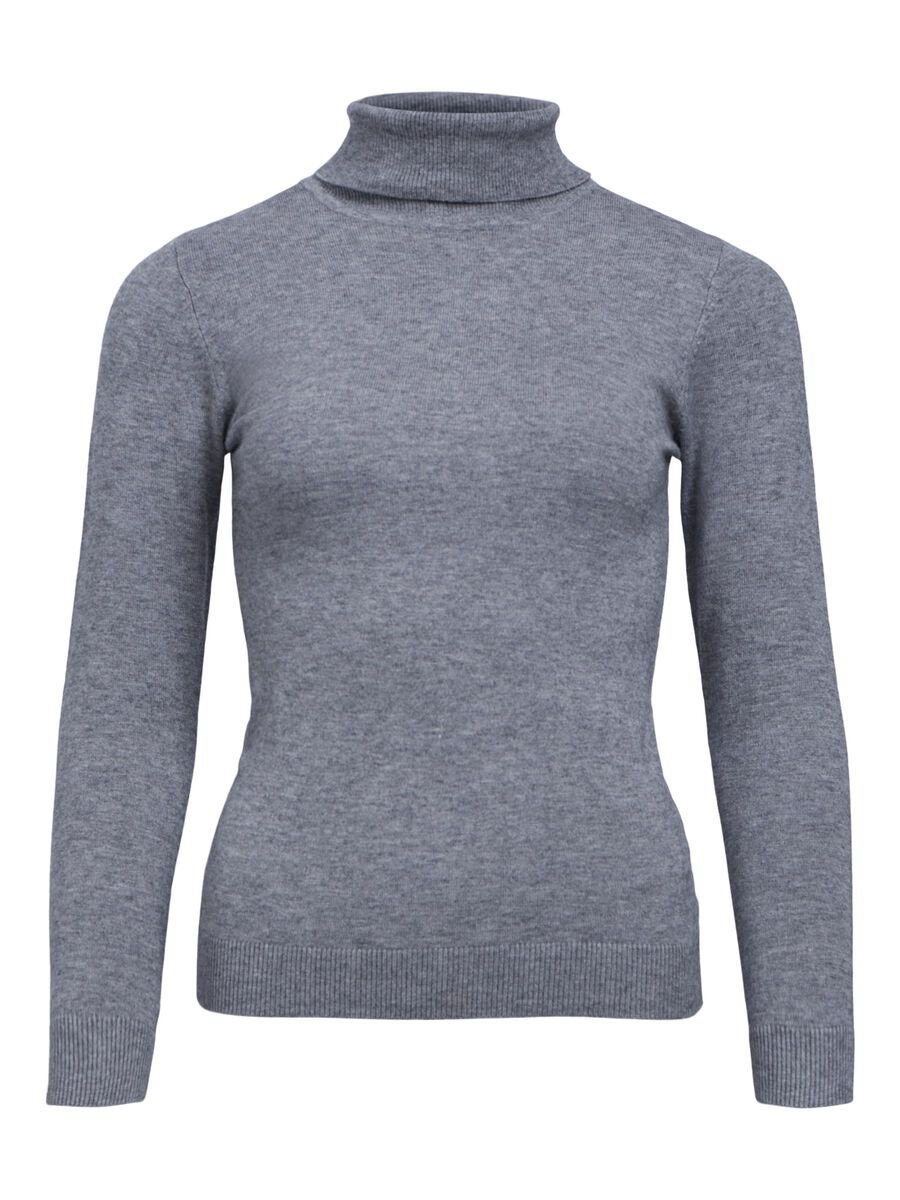 OBJECT OBJTHESS KNITTED PULLOVER, Medium Grey Melange, highres - 23033228_MediumGreyMelange_001.jpg