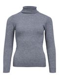 OBJECT OBJTHESS STRIKTRØJE, Medium Grey Melange, highres - 23033228_MediumGreyMelange_001.jpg