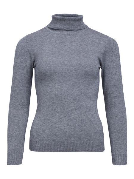 OBJECT OBJTHESS KNITTED PULLOVER, Medium Grey Melange, highres - 23033228_MediumGreyMelange_001.jpg