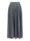 Product image thumbnail - A-LINE MAXI SKIRT, Gunmetal | 1