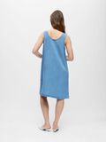 Product image thumbnail - SANS MANCHES MINI-ROBE, Light Blue Denim | 3