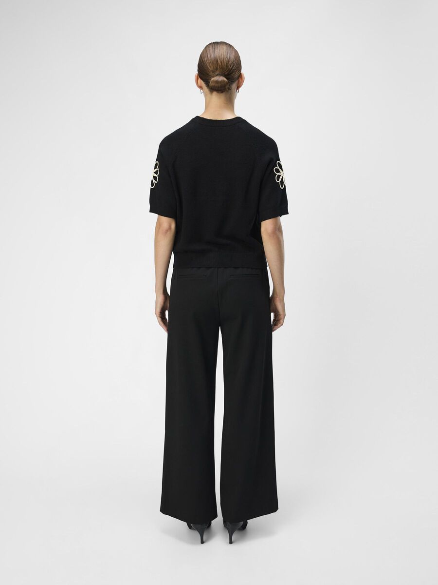 OBJECT KURZARM PULLOVER, Black, highres - 23046234_Black_1175398_004.jpg