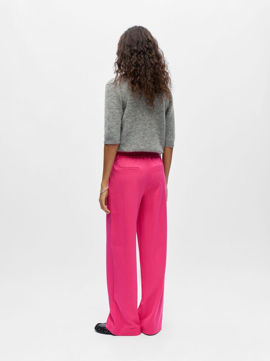 Product carousel image - OBJLISA TROUSERS, Raspberry Sorbet | 2