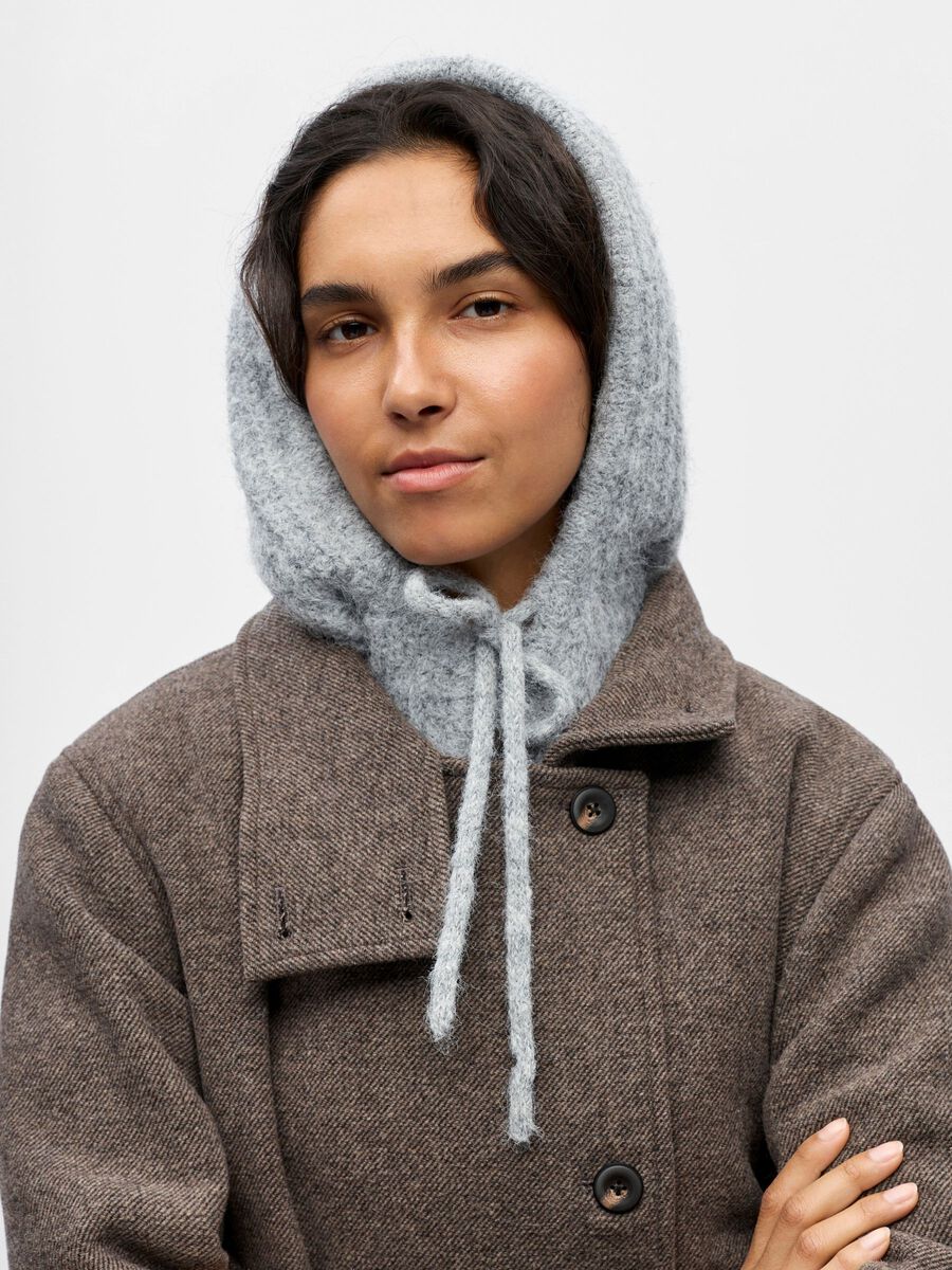 Product carousel image - GERIPPTE SCHLUPFMÜTZE, Medium Grey Melange | 1