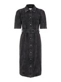 Object Collectors Item DENIM MIDI DRESS, Black Denim, highres - 23036902_BlackDenim_001.jpg