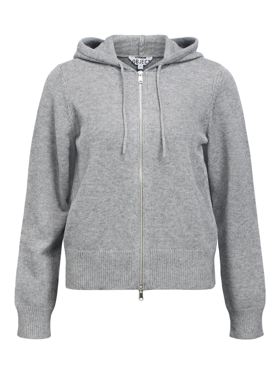 Carousel image - CASUAL HOODIE, Medium Grey Melange | 1
