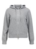 Product image thumbnail - CASUAL HOODIE, Medium Grey Melange | 1
