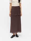 Product image thumbnail - L&Aring;NG KJOL, Seal Brown | 2