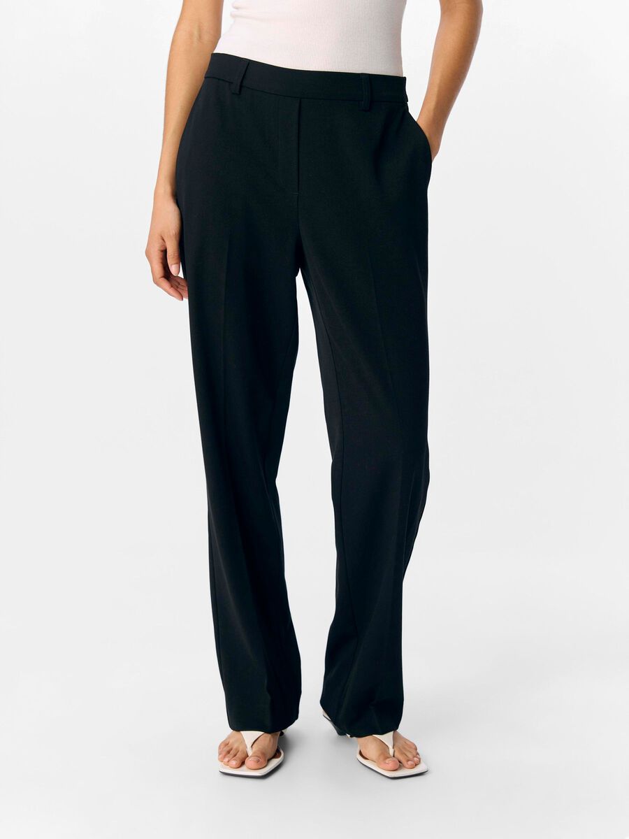 OBJECT OBJLISA TROUSERS, Black, highres - 23037921_Black_003.jpg